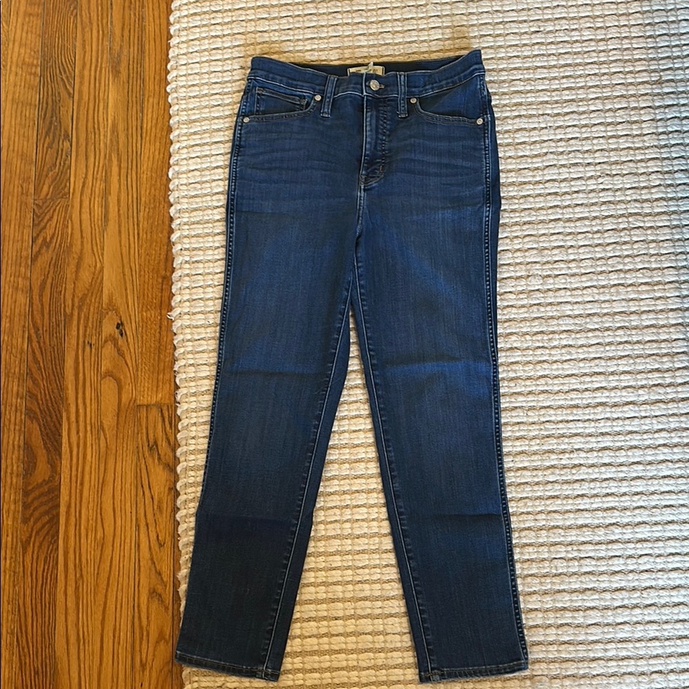 Madewell Stovepipe Women's Dark Blue Jeans | size 29